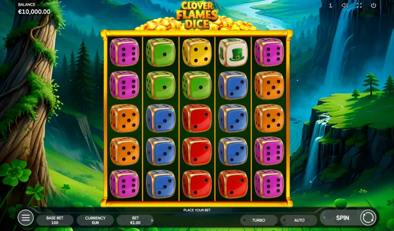 Clover Flames Dice Slot Review