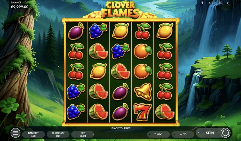 Clover Flames Slot Review on MostBet