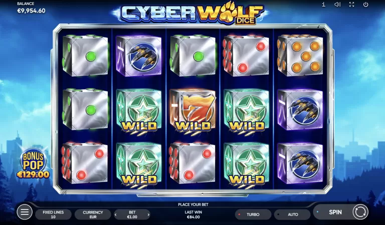 Cyber Wolf Dice Slot Review