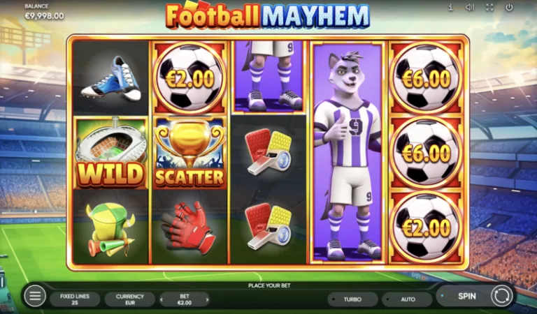 Football Mayhem Slot Review: A Football-Themed Spin Session from Endorphina