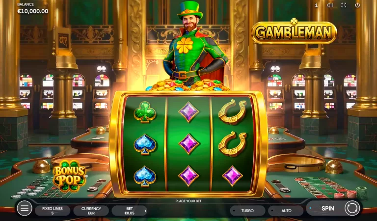 Gambleman Slot Review on MostBet