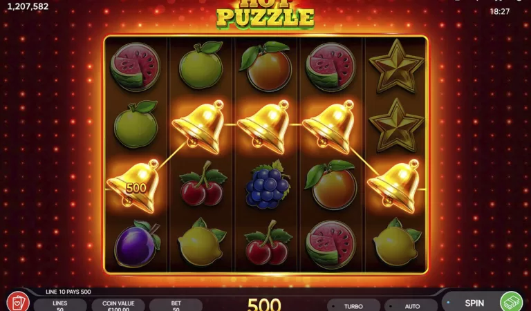 Hot Puzzle Slot Review at 1Win