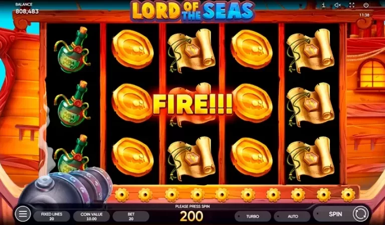 Lord of the Seas Slot Review at 1Win