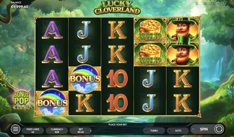 Lucky Cloverland review at 1Win
