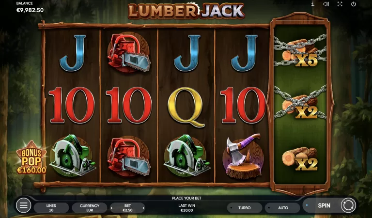 Lumber Jack Slot Review