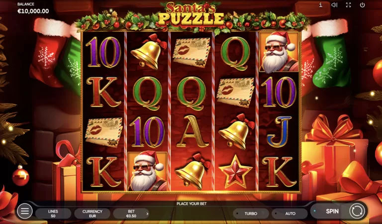 Santa's Puzzle Slot Review at Mostbet